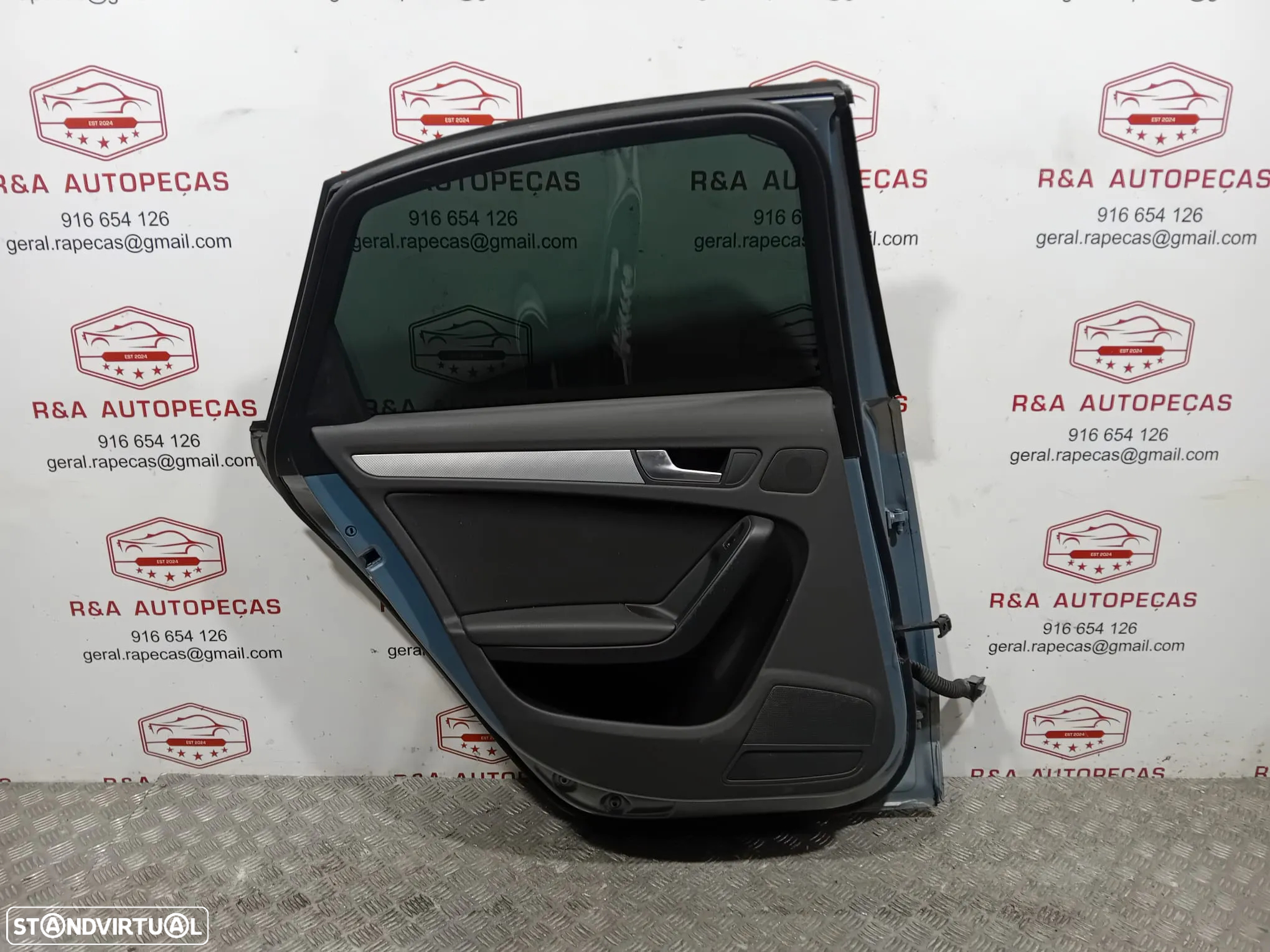 Porta Trás Traseira Esquerda Audi A4 B8 Original - 7