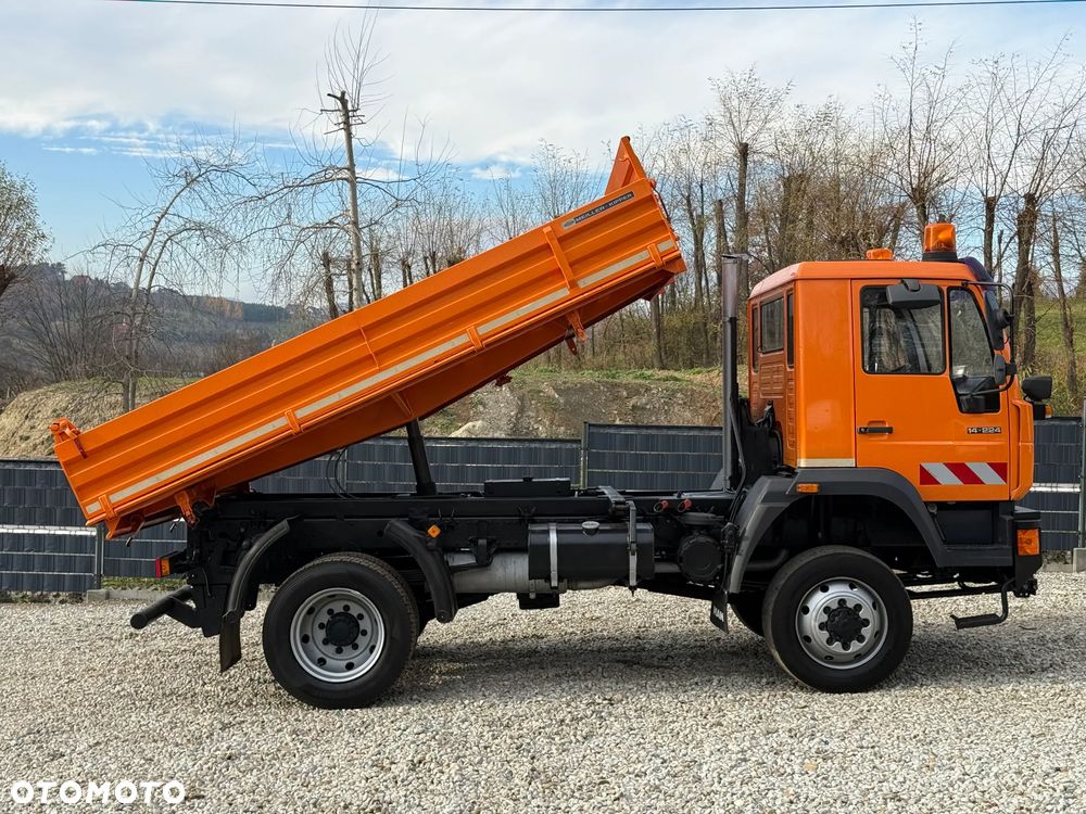 MAN * MAN 14-220 * Kiper Wywrotka Meiller * 4x4 * Zimowe Utrzymanie * Unimog * - 25