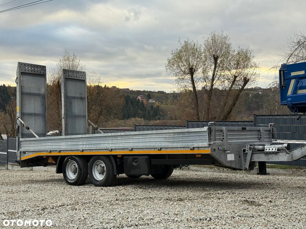 Schwarzmuller * Przyczepa do Przewozu Maszyn Koparek * Schwarzmuller Moslein * Najazdy * Jak NOWA - 19