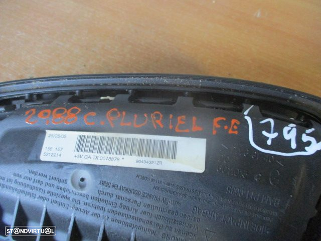 Airbag Banco 96434321ZR CITROEN C3 PLURIEL 2005 1.4Hdi 70Cv 0P FE CITROEN C3 PLURIEL 1 FASE 2 2010 1.4HDI 70CV 2P BRANCO FRT ESQ - 2