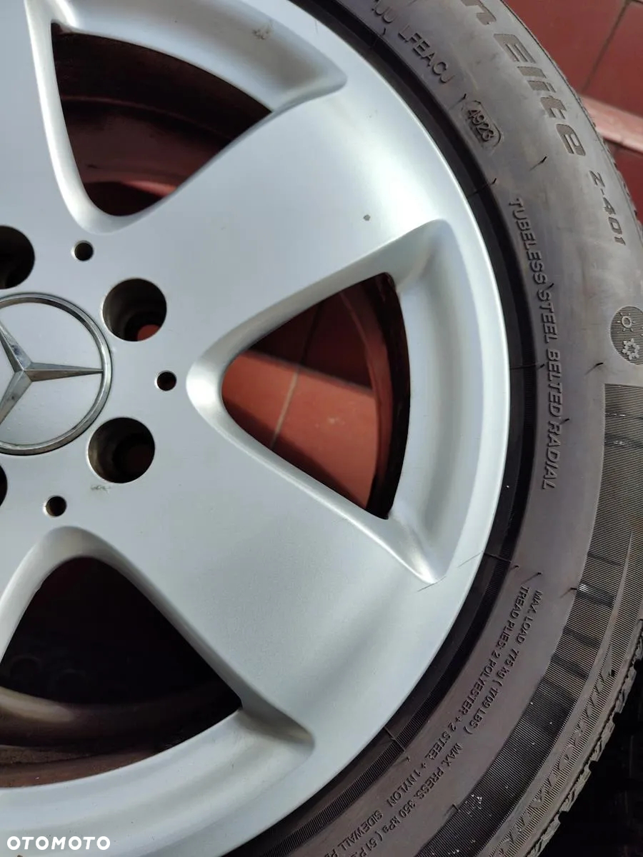 MERCEDES W211 VITO FELGI Aluminiowe Koła 16 5X112 +opony zimowe z 2023 roku - 33