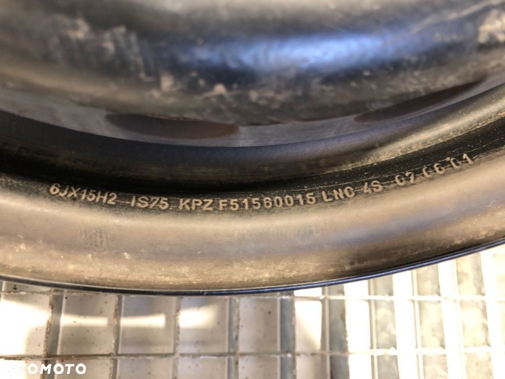 FELGA STALOWA 15 5X130 6J ET75  MERCEDES-BENZ SPRINTER 3-t Autobus (B903) 1995 - 2012  9034010802 - 4