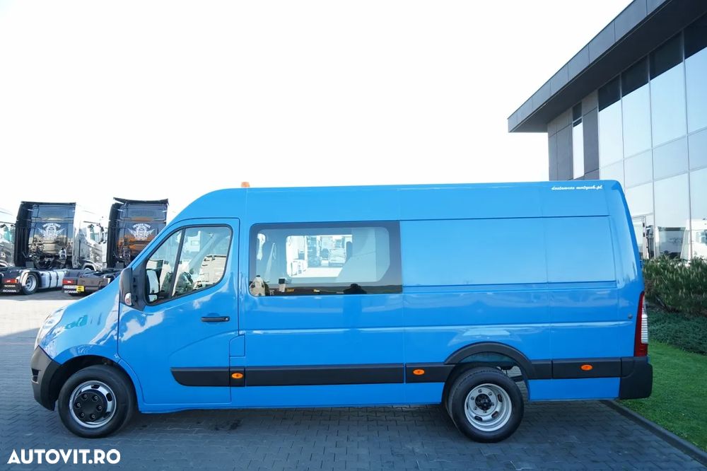Renault MASTER / CAROSERIE ROATĂ / PANOU / CABINĂ DUPĂ 7 LOCURI / IMPORTAT - 7