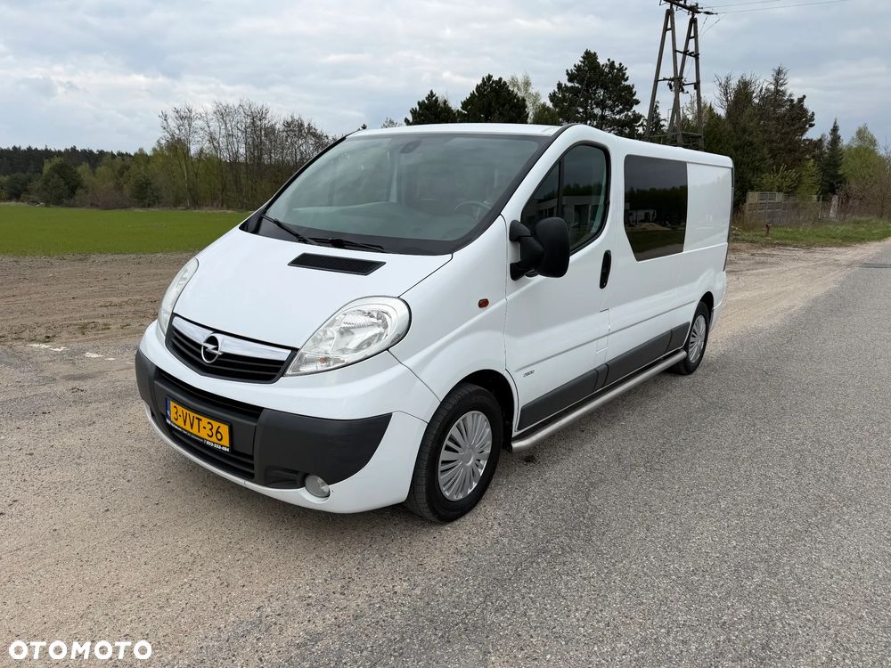 Opel VIVARO*2.0 115KM*klapa*LONG*brygadówka*KLIMA*L2H1* - 9