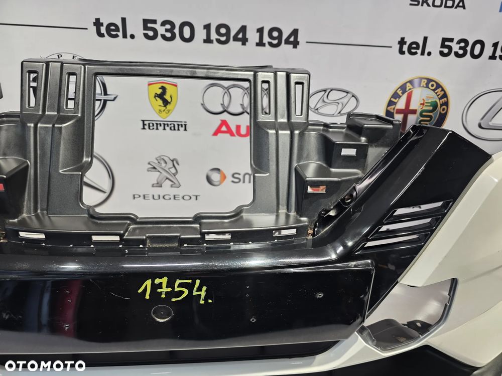 NISSAN QASHQAI II LIFT 17- ZDERZAK PRZEDNI PRZÓD BIAŁY NA SPRYSKI + LISTWA POD GRILL , NR 62022HV00H , NR AUKCJI NZ1754 - 11