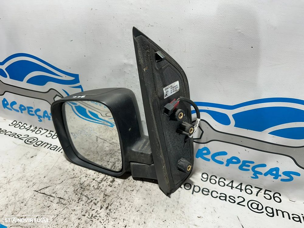 .Espelho Retrovisor Lateral Esquerdo Direito Original PSA Peugeot Bipper Citroen Nemo Fiat Fiorino 735460573 2008 - 2019 - 7