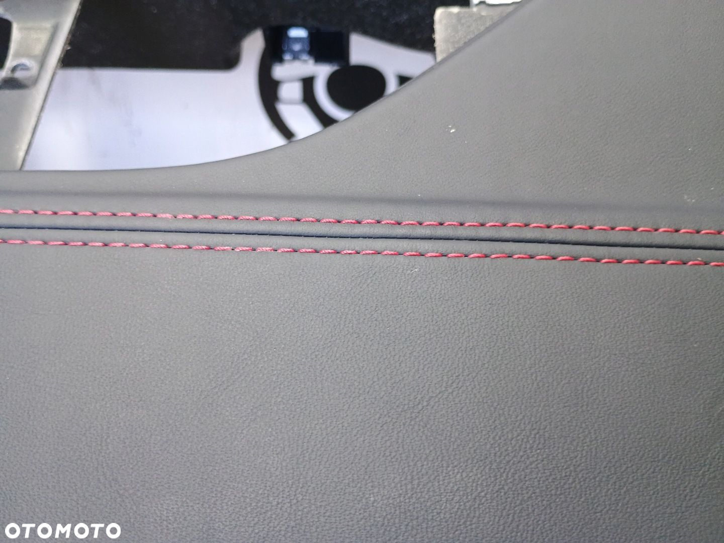 VOLKSWAGEN TOUAREG 2 II CZERWONA NIĆ DESKA AIRBAG PODUSZKI PASY DEMONTAŻ - 9