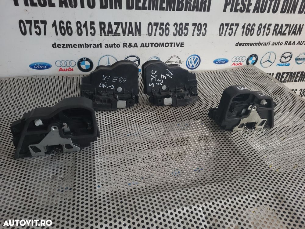 Broasca Blocator Incuietoare Usa Fata Spate Bmw X1 E84 Volan Stanga Cod    Dezmembrez Bmw X1 E84 2. - 4