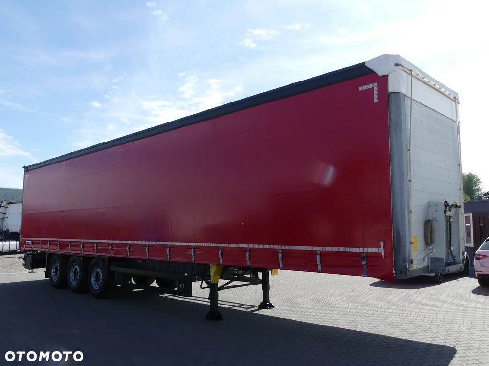 Schmitz Cargobull FIRANKA / OŚ PODNOSZONA /  STANDARD / ZADBANA / - 11