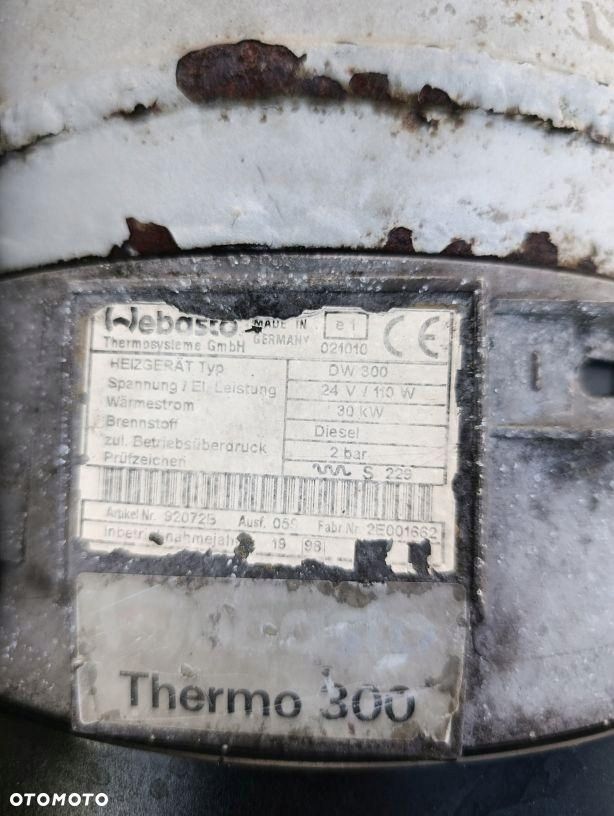 OGRZEWANIE POSTOJOWE HEIZGERAT TYP DW 300 30 KW WEBASTO DIESEL - 3