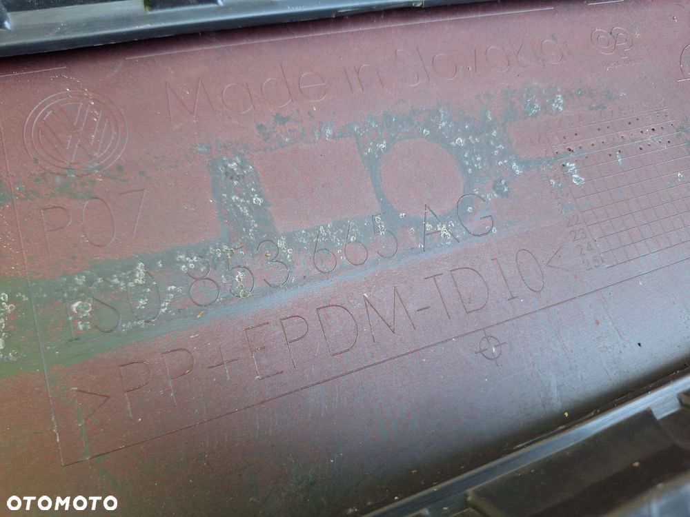 VW UP GTi LIFT 16-23 ZDERZAK PRZÓD PRZEDNI ORYG. VW 1S0807221H WYSYŁKA KRAJ-EUROPA - 14