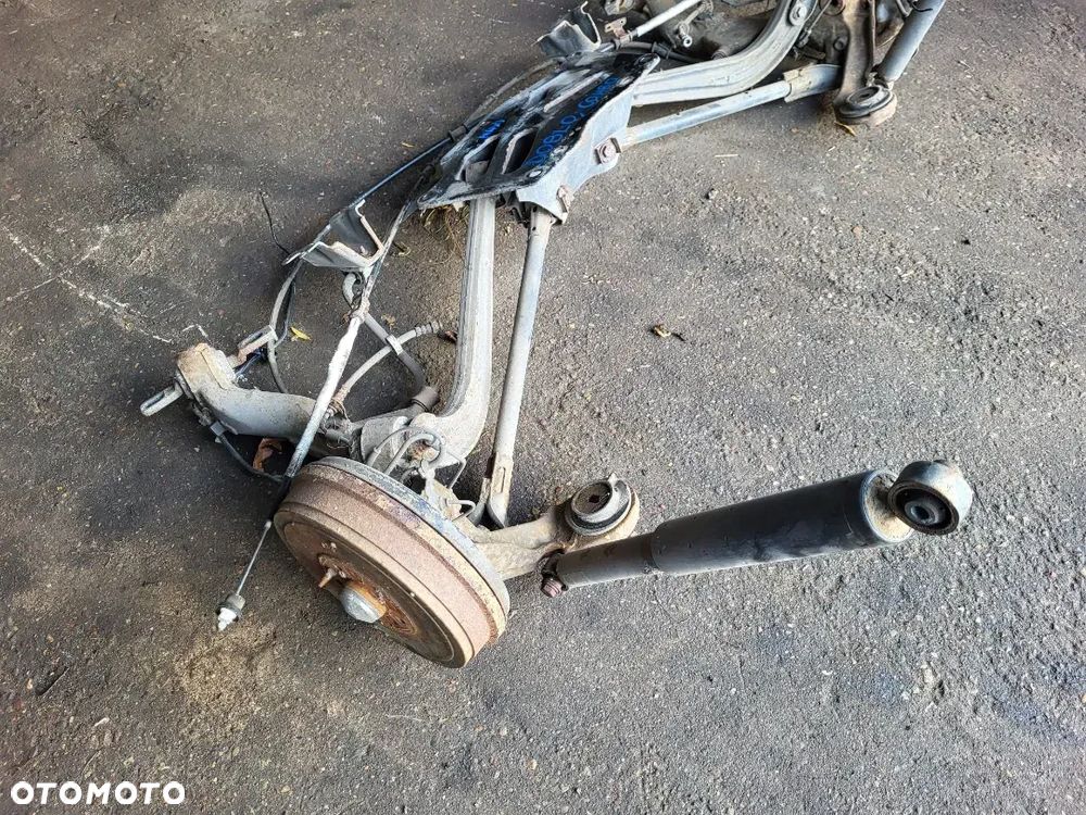 Fiat Doblo II 2 Opel Combo D Maxi Long Sanki Wózek Ława Tył Kompletne Zawieszenie Tylne Zwrotnica Wahacze - 4
