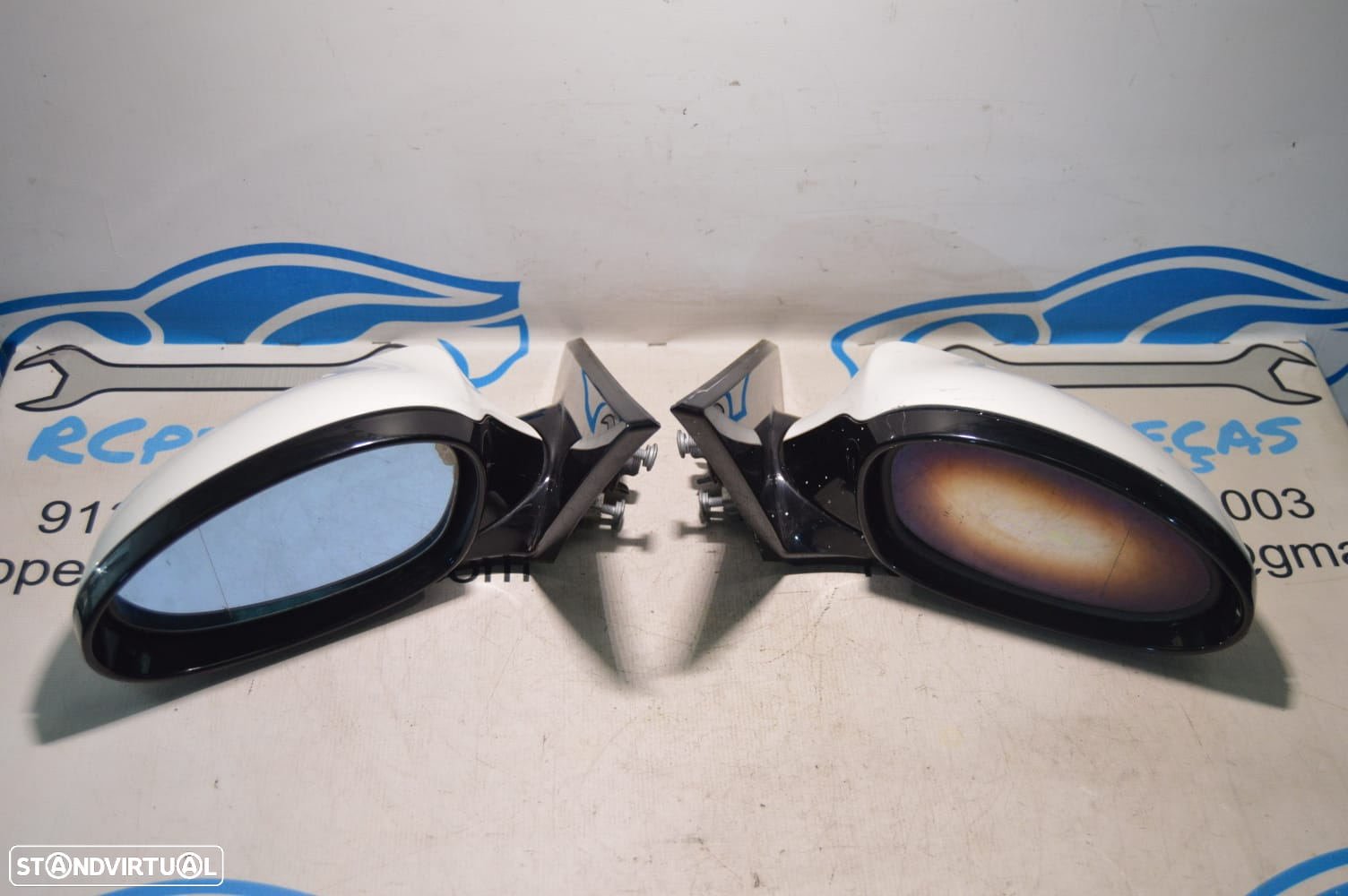 ESPELHO RETROVISOR ESQUERDO DIREITO BMW SERIE 1 E88 CABRIO 51167268124 7268124 51167268123 7268123 E81 E82 COUPE ELETRICO AQUECIDO ESPELHOS RETROVISORES - 2