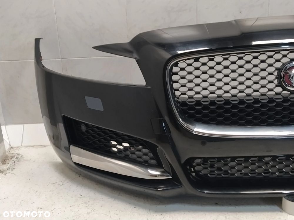 JAGUAR XF X260 ZDERZAK PRZÓD PRZEDNI KOMPLETNY 4XPDC SPRYSKIWACZE GRILL ATRAPA CHŁODNICY ZNACZEK ORYGINAŁ - 3