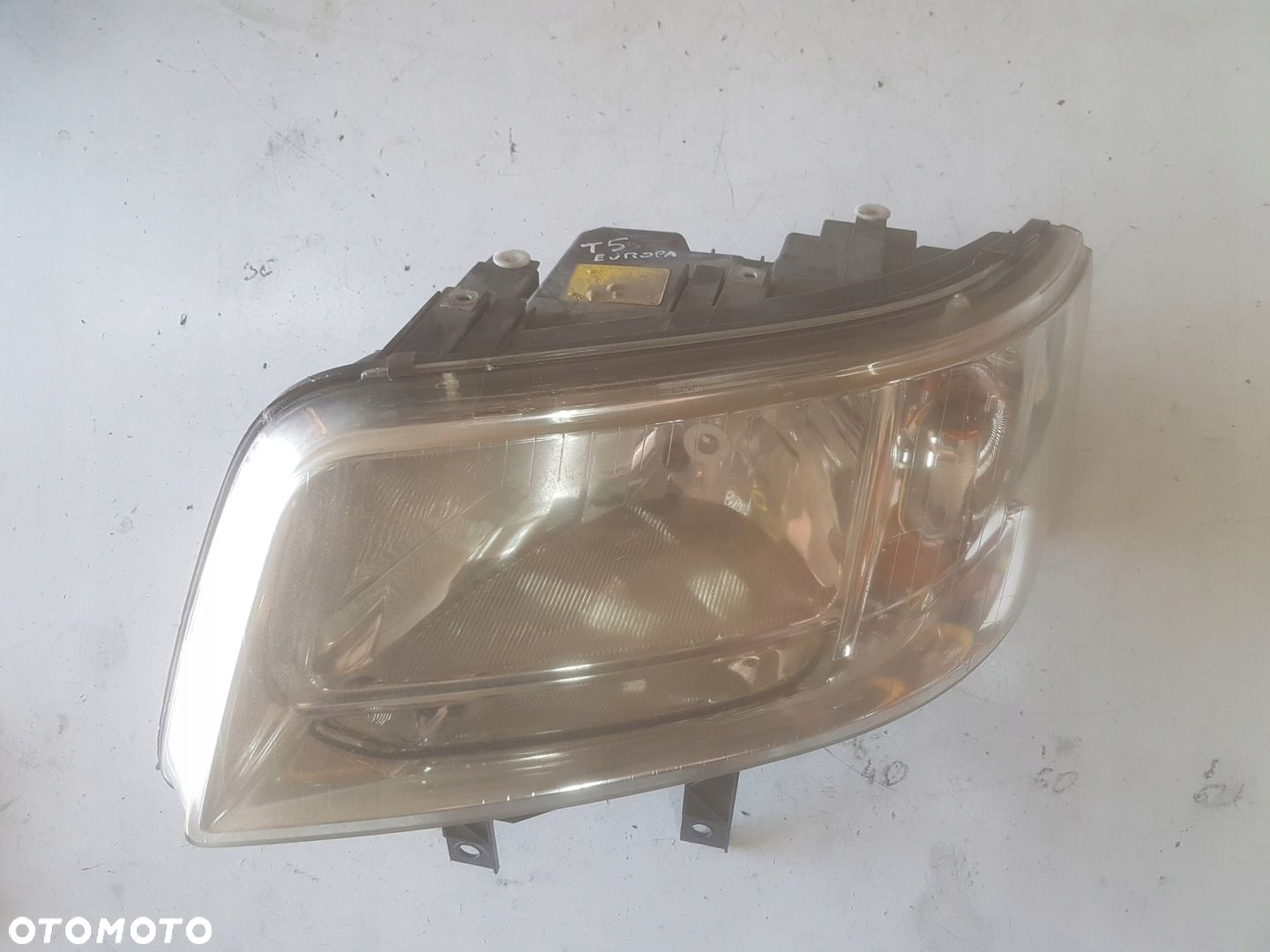 VW TRANSPORTER T5 03-09r LAMPA LEWA PRZÓD EUROPA - 2