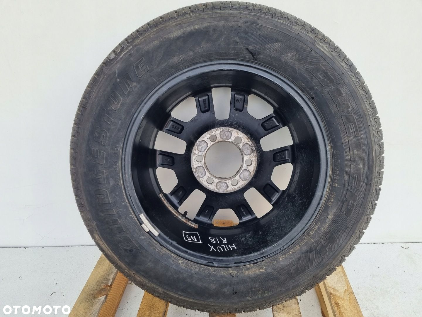 Toyota Hilux VIII KOŁO ZAPASOWE Zapas alufelga 265/60 R18 6x139,7 - 9