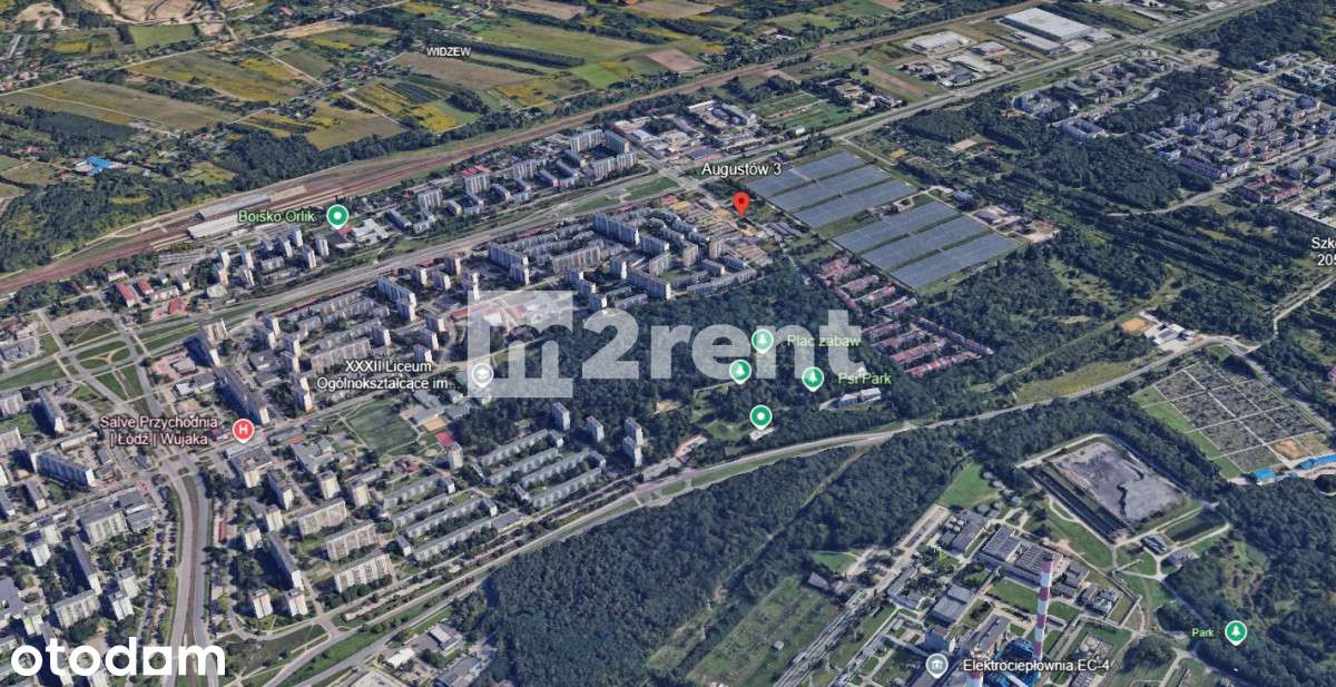 Łódź - Widzew | 33 m² | 2 pokoje |balkon|parking