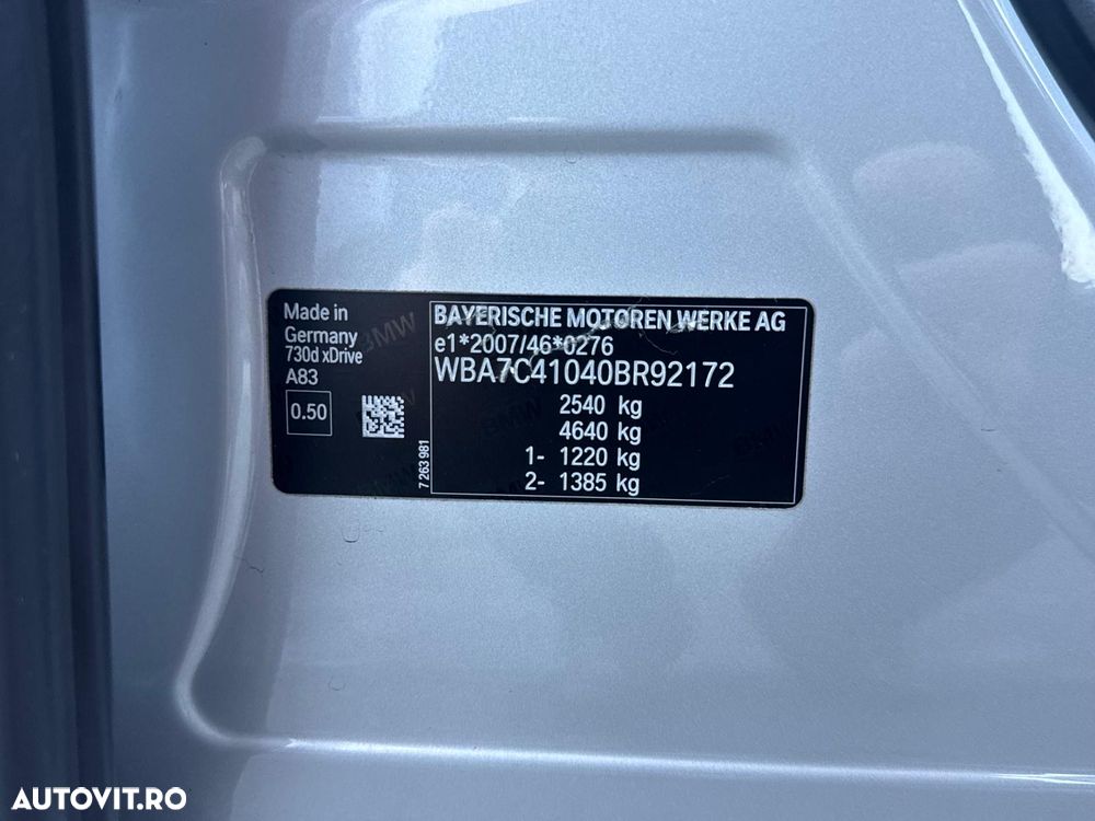 BMW Seria 7 730d xDrive - 10