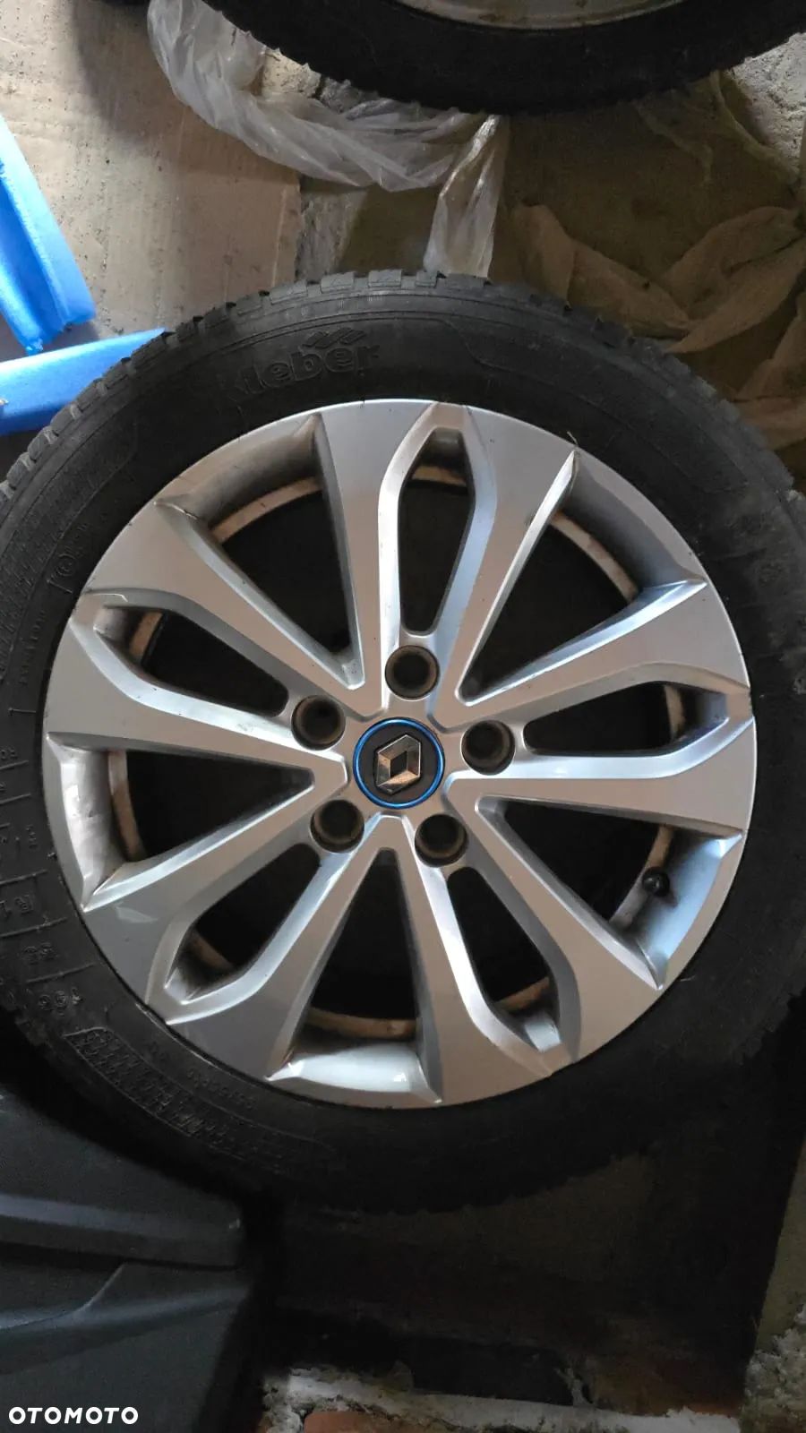 RENAULT ZOE II FELGA ALUMINIOWA KOŁO OPONA 195/55/16 403005287R - 1
