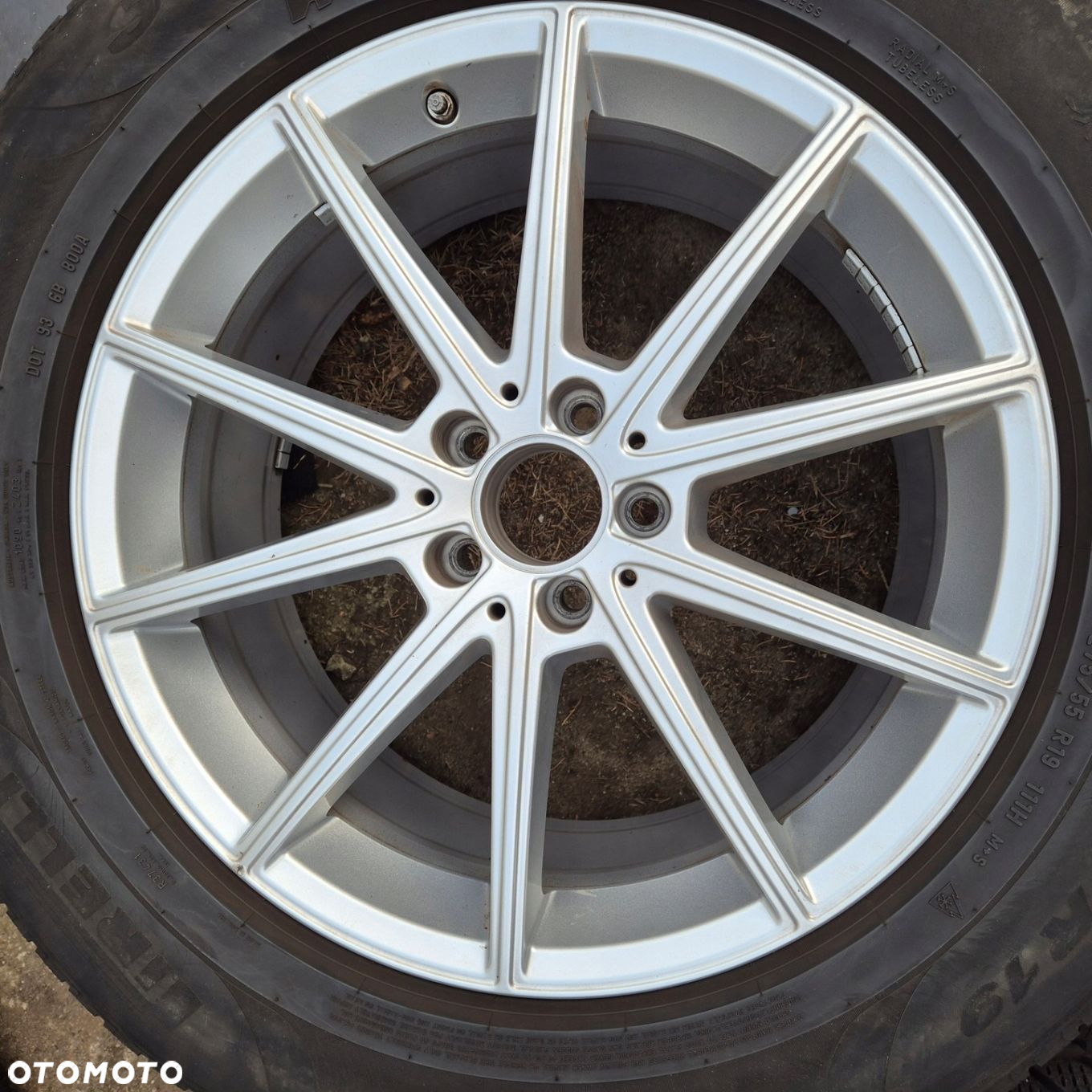 ZIMA KOŁA 20 ORYGINAŁ MERCEDES GLS GLE W167 275/55 R19 IDEALNE CZUJNIKI - 5