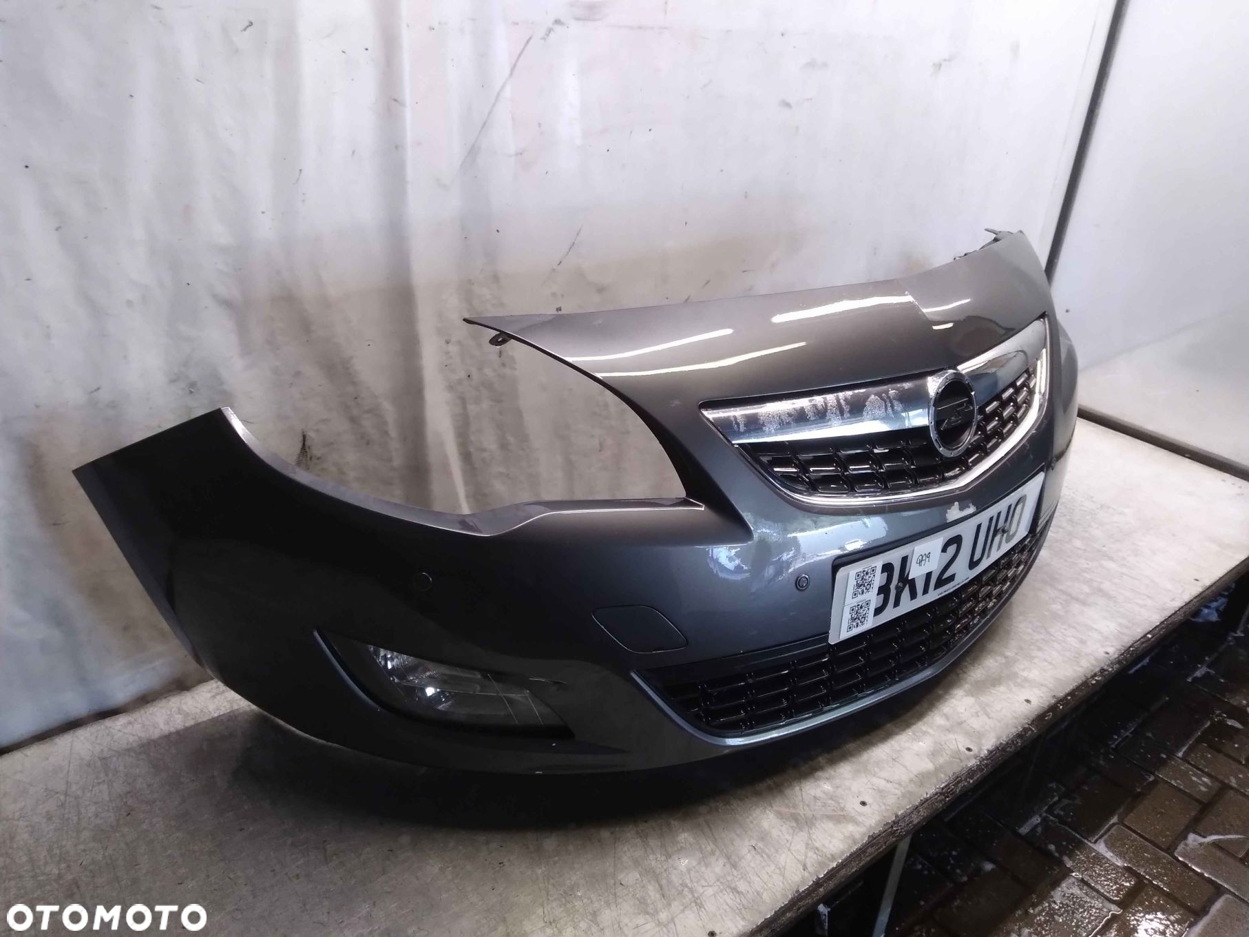 @ ZDERZAK PRZÓD PRZEDNI OPEL ASTRA J IV HALOGENY Z177 - 2
