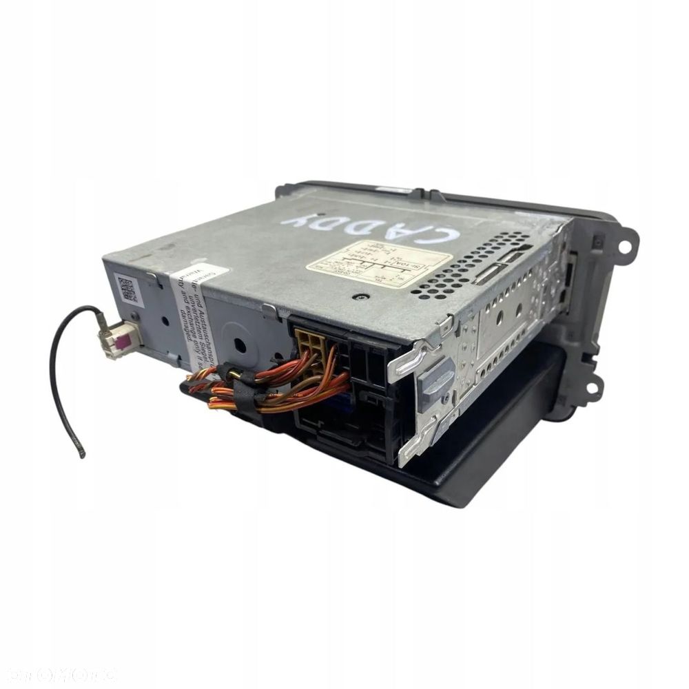 RADIO RADIOODTWARZACZ VW GOLF VI CADDY III TOURAN 5K0035156A ORYGINAŁ - 9
