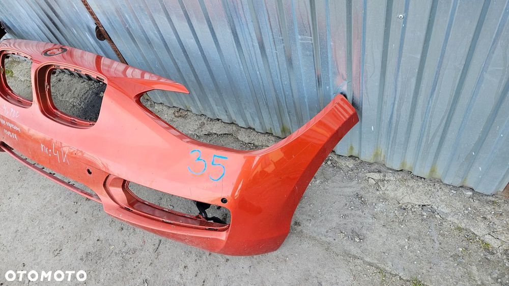BMW 1 F20 F21 2011-2015 Zderzak przód Zderzak przedni czujniki parkowania 4x PDC 7272568 ŁADNY - 6