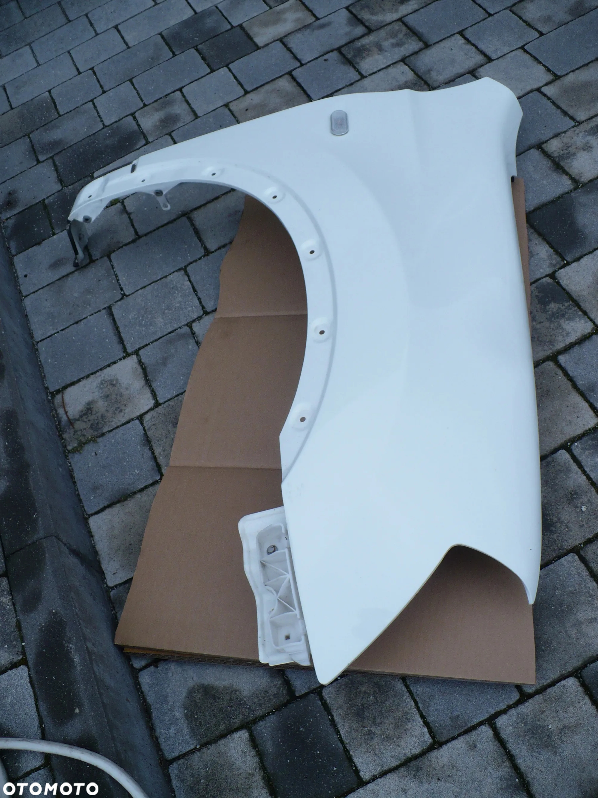 qashqai j10 07-blotnik przod prawy lewy kolor 326 oryginal - 3