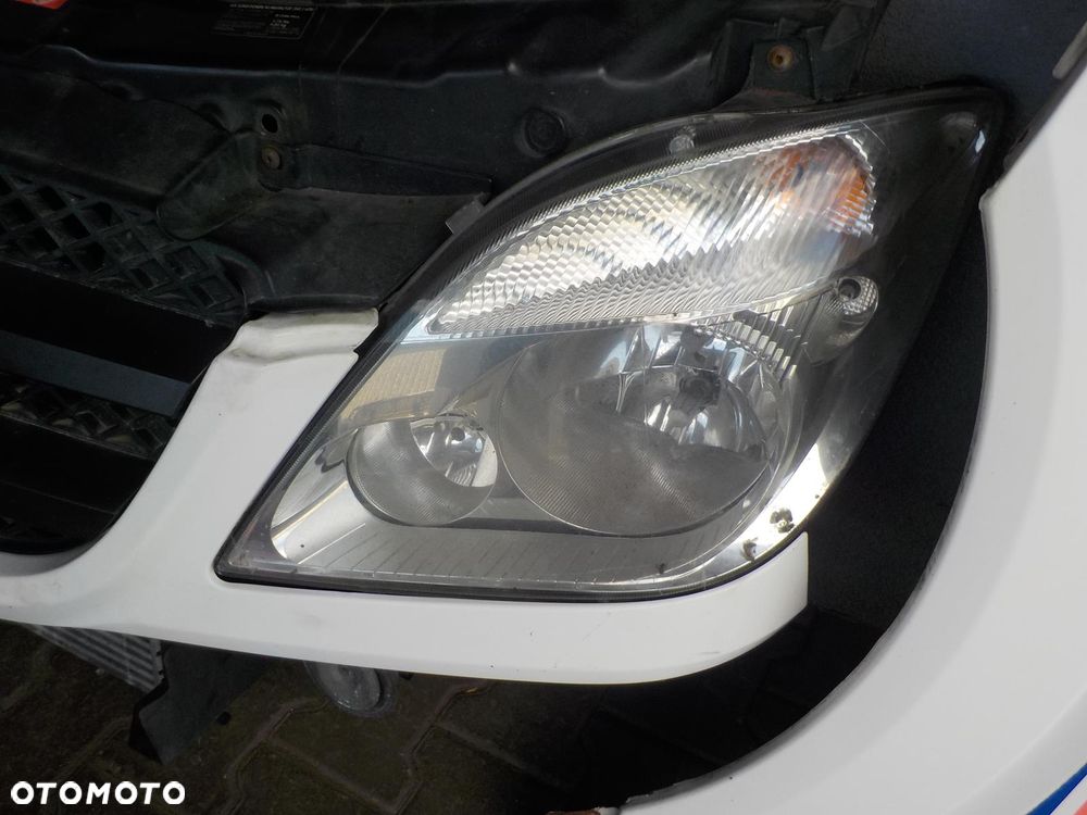 SPRINTER 906 06- PAS PRZEDNI ZDERZAK KOMPLETNY PRZÓD MASKA LAMPY WZMOCNIENIE BELKA BŁOTNIK - 9