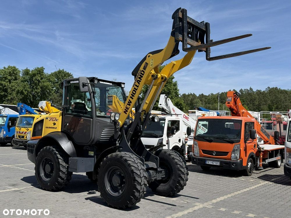 New Holland W70C Compact Widły + Łyżka Jak Nowa 1000 mth Klimatyzacja - 7