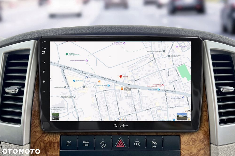 jeep grand cherokee iii wk 05-10 nawigacja 10,2 android 13 6gb / 64gb - 4