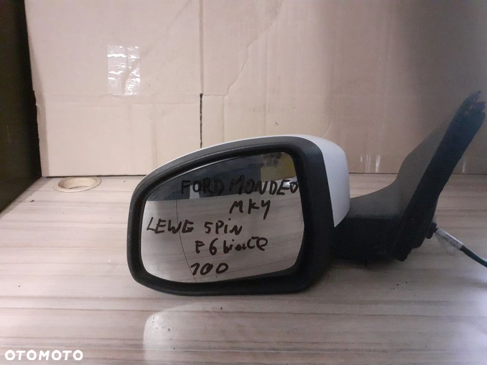 # LUSTERKO LEWE FORD MONDEO MK4 5PIN F6 BIAŁE - 2