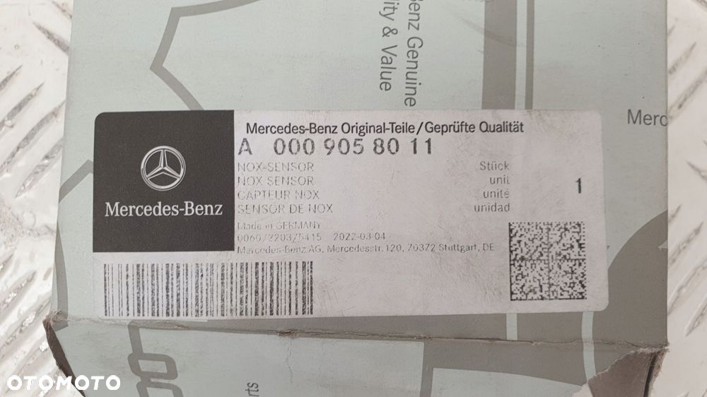 sonda lambda czujnik nox mercedes lunox sensor a0009058011 - 4