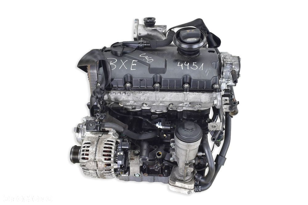 Silnik PASSAT B6 GOLF V TOURAN OCTAVIA II TOLEDO 1.9TDI 105KM BXE KOMPRESJA - 3