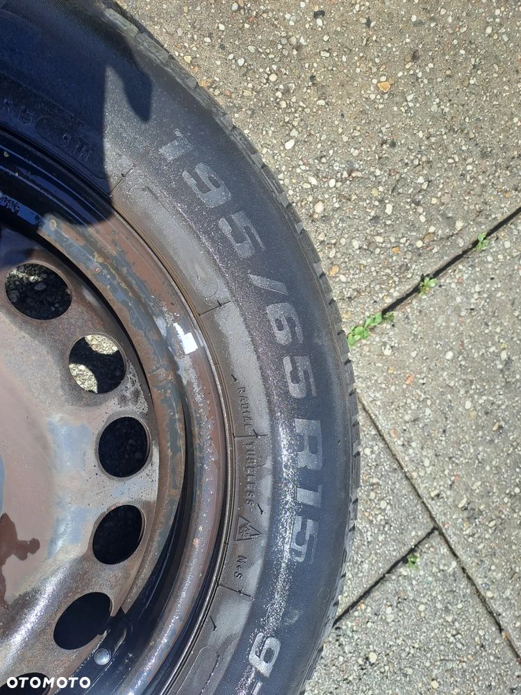 Chevrolet Aveo T300 komplet felg z oponami zima 5x105 195/65 R15 - 8