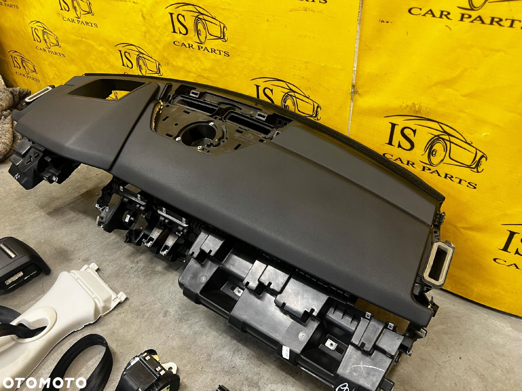 DESKA KONSOLA AIRBAG PODUSZKI 4X PASY NAPINACZE RANGE ROVER VELAR L560 HUD - 4