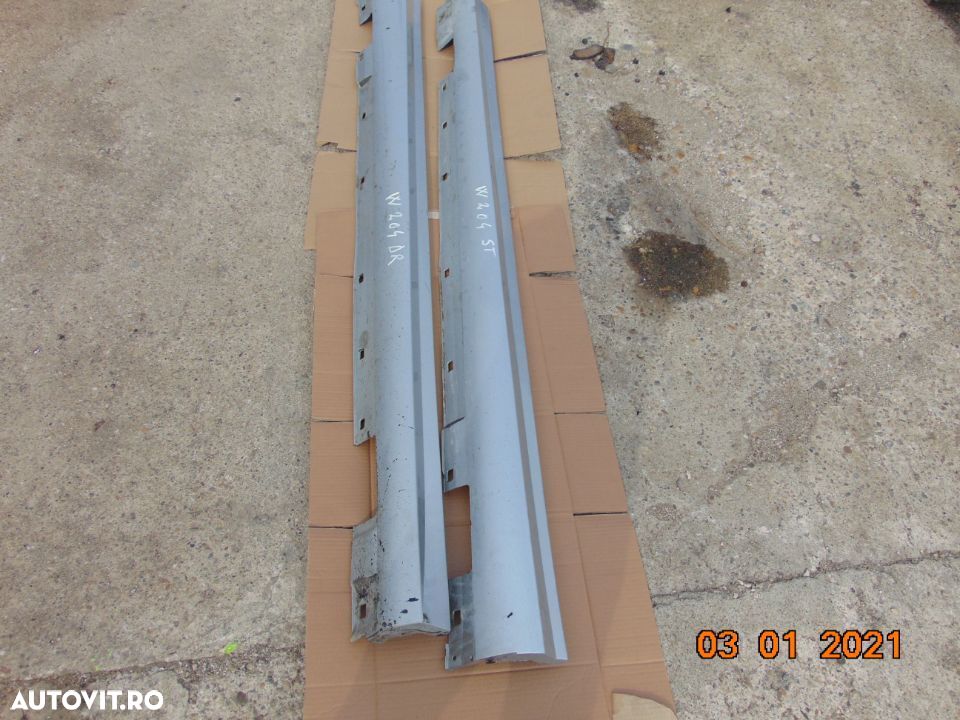 Ornamente prag Mercedes C Class w204 prag exterior plastic dezmembrez - 4