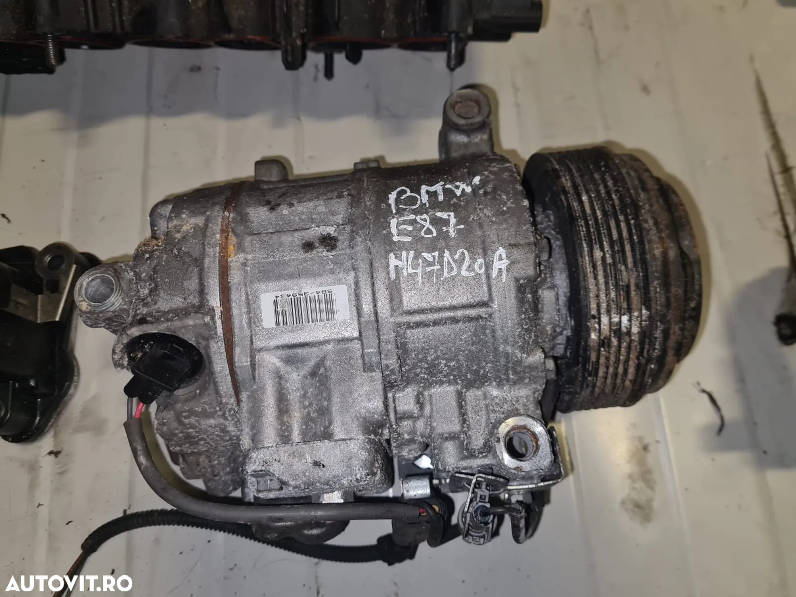 Electromotor,supapa egr Bmw seria 1E87,seria 3 e90 motor 2.0 d ,N47D20A - 6