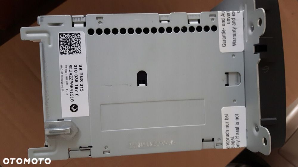 SKODA SUPERB RNS315 NAVI NOWA 3T0035197 E - 3