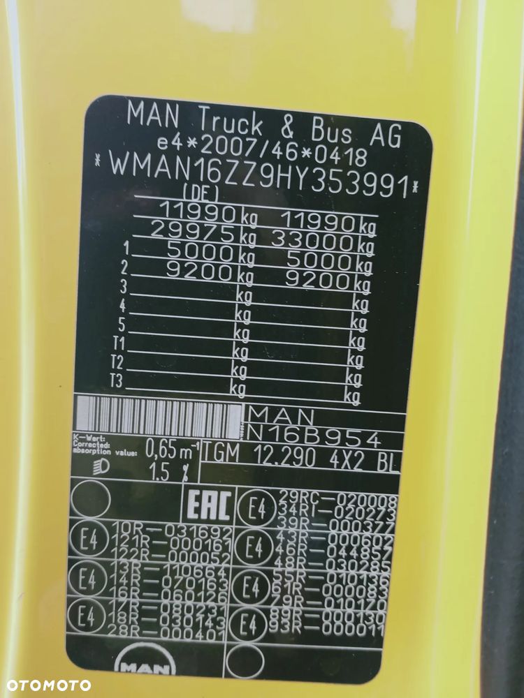MAN TGM 12.290 - 11