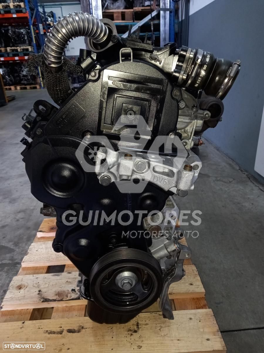 MOTOR RECONDICIONADO PEUGEOT PARTNER 1.6HDI 90CV, REF: 9HX - 4
