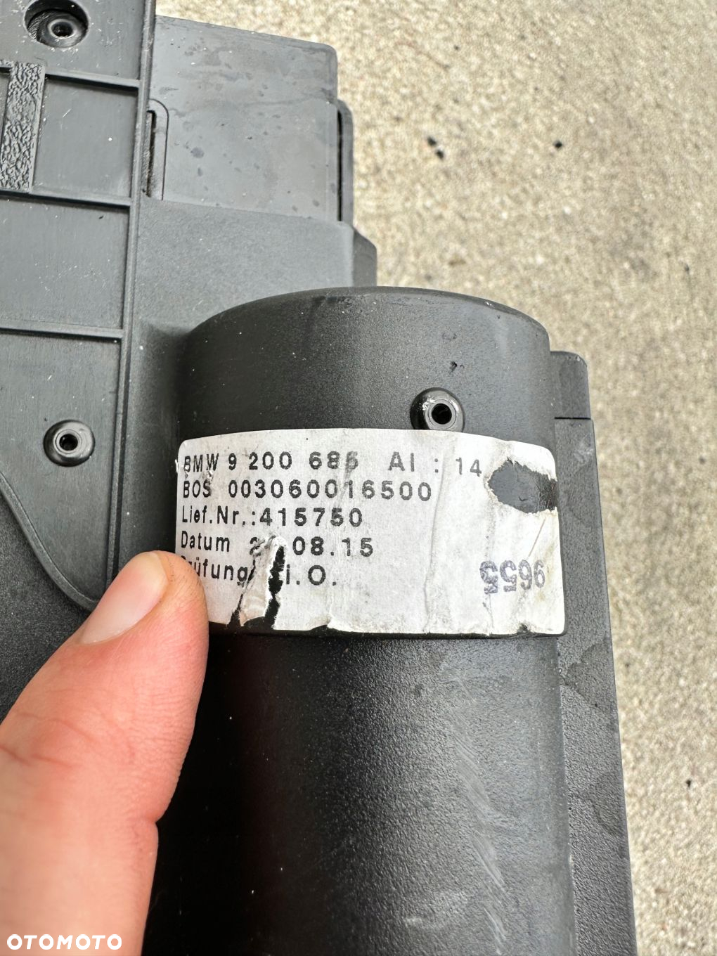 Roleta Bagażnika Czarna z Siatką BMW F11 2015r 9200685 - 6