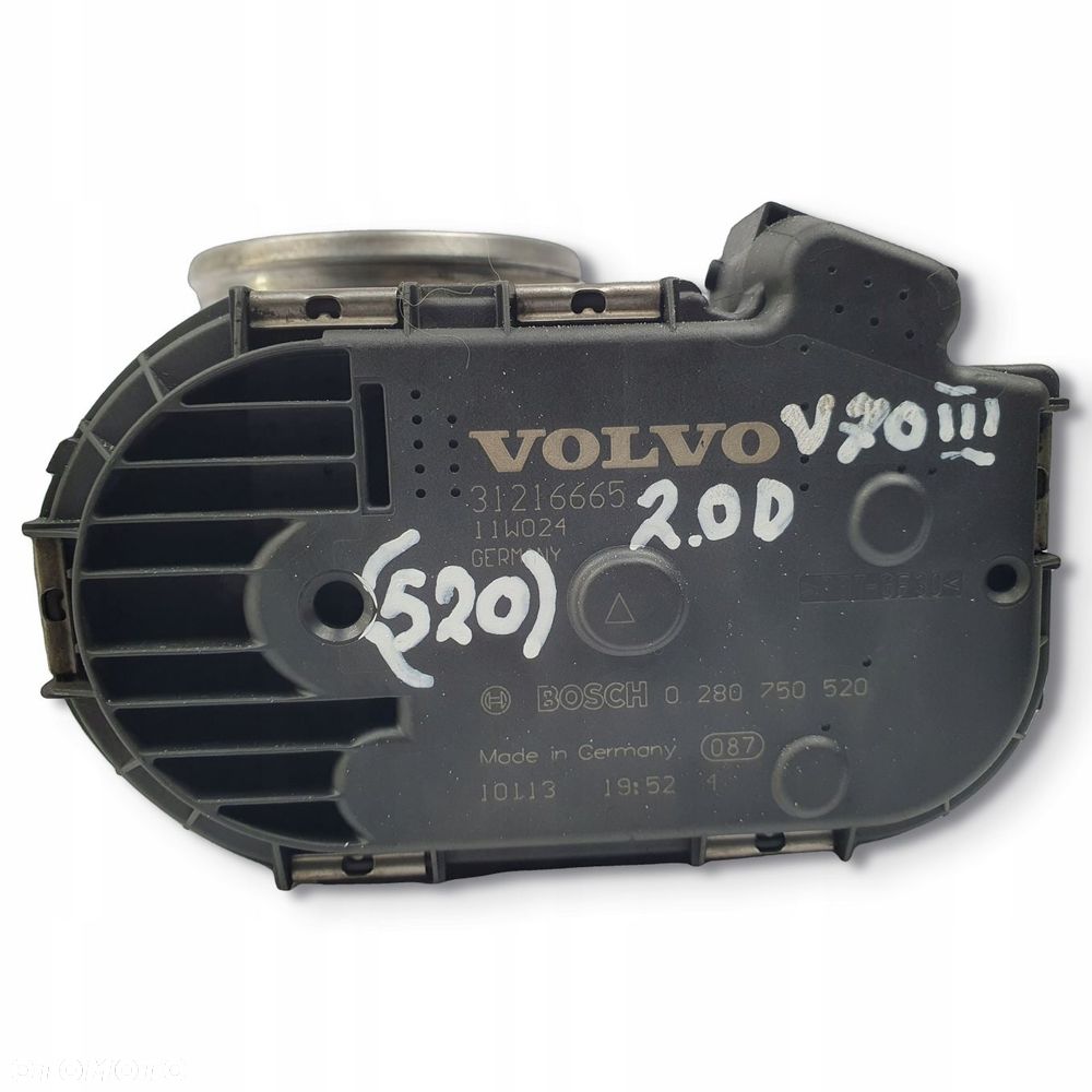 PRZEPUSTNICA Volvo V70 III 2.0 D3 31216665 0280750520 - 2