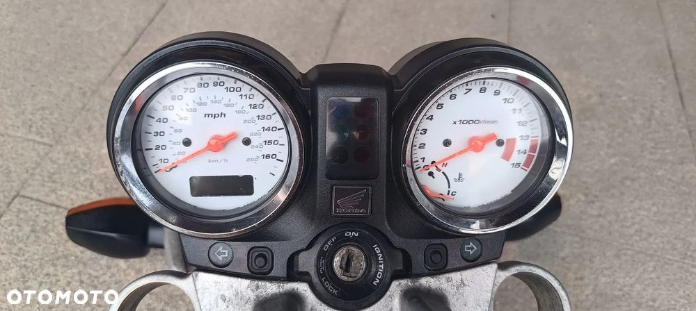 HONDA CB600 HORNET LICZNIK ZEGARY STELAŻ KIERUNKI STACYJKA PÓŁKA GÓRNA - 2
