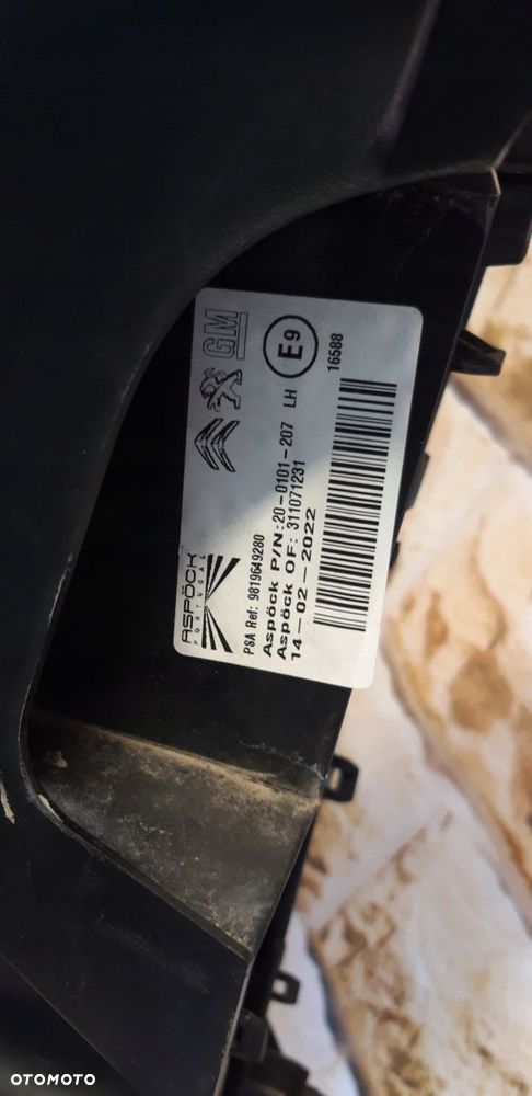 peugeot partner citroen berlingo 3 lift 18\' lewa lampa - 5