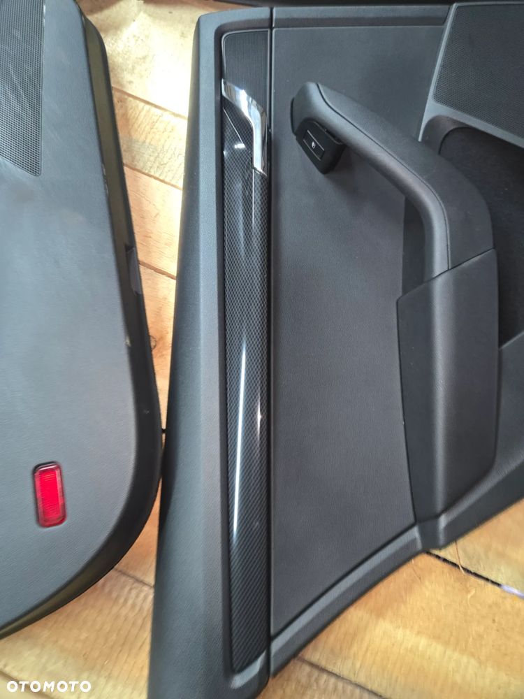 SKODA OCTAVIA III RS VRS  ZESTAW  BOCZKÓW SKÓRA - 10