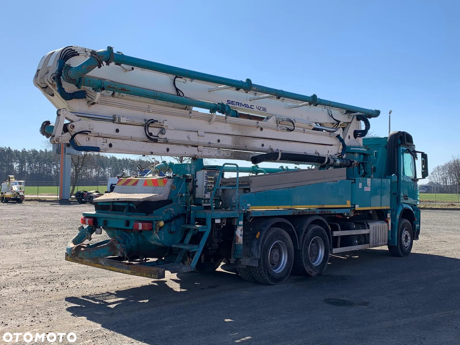 Mercedes-Benz AROCS 2636 6x4 EURO6 POMPA DO BETONU SERMAC 4Z36 - 4