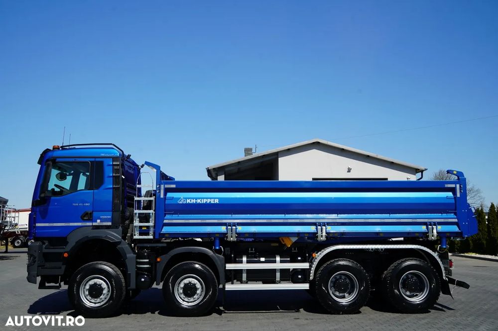MAN TGS 41.480 / 8x6 / BASCULANĂ SPATE / MANUAL / NOU NOU / KH-KIPPER / - 17