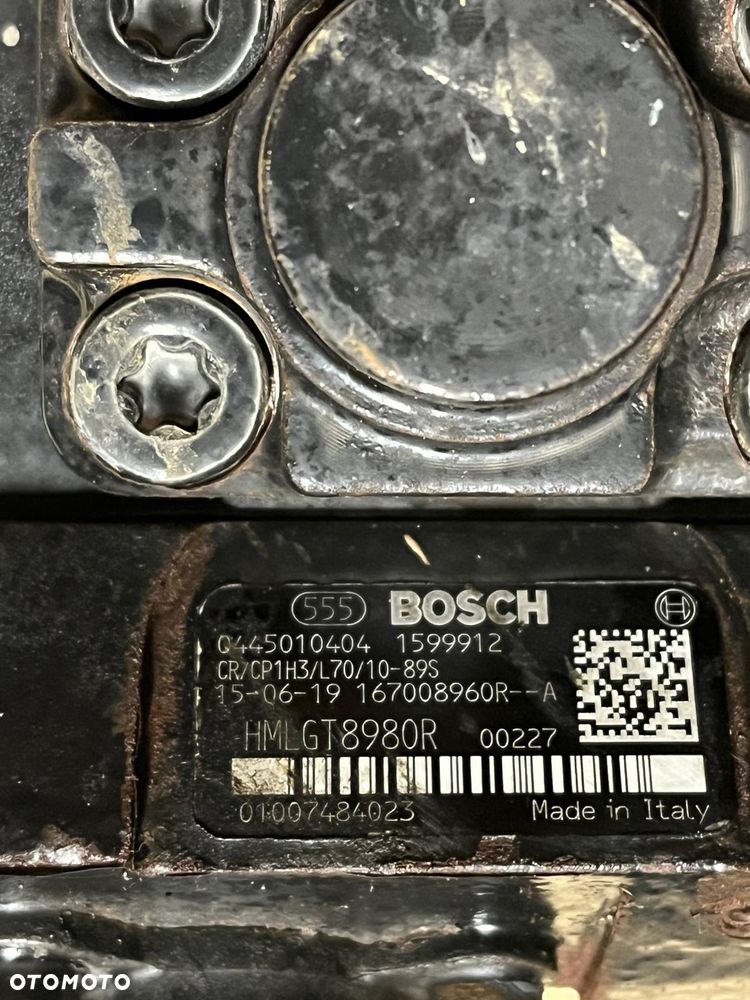 Pompa wtryskowa BOSCH 0445010404 Opel Vivaro Renault Trafic 1.6 CDTi - 2