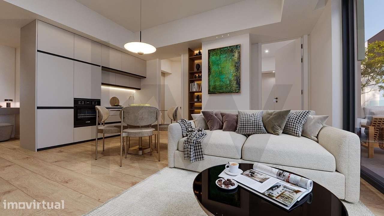 Apartamento T0 no Empreendimento Tetris com Garagem e arrumos, localiz - Grande imagem: 3/20
